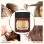 Magische Haarkur Maske 120ml, Fortgeschrittene Molekulare Haarfollikelbehandlung, Professionelle Haarkur, Tiefenpflege für Trockenes und Beschädigtes Haar, Wiederherstellung von Weichem Haar Schnell