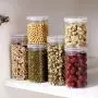 Hot Sale！KingWo Kitchen Storage Box,Airtight Dry Food Grain Transparent Convenient Sealing Food Preservation Plastic Fresh Pot Container (A)