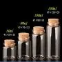 Bouteilles en verre Yalulu, 10 pcs (50ml-150ml), Pots en liège, Décoration DIY, Favors de mariage, Petites bouteilles en verre avec liège, Idéal pour la décoration de fête et les cadeaux. Bouteilles en verre Yalulu, 10 pcs (50ml-150ml), Pots en liège, Décoration DIY, Favors de mariage, Petites bouteilles en verre avec liège, Idéal pour la décoration de fête et les cadeaux.