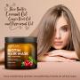 Biotin Hair Mask for Dry Damaged Hair with Lingonberry by Majestic Pure - Deep Conditioning Hair Treatment, Nourishing, and Strengthening, Sulfate Free, 16 fl oz
