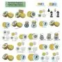 Nutricare Plus Burnicare All Purpose Salve, Balm, 30 Grams, Truly Vegan, Aloe Vera, 5 Herbs, First Aid, Soothes Inflamed Skin, Pain Fast Itching Skin Relief, Cuts, Scrapes, Bruises, Bamboo Glass Jar
