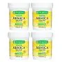 De La Cruz Arnica Salve for Cracked Skin, No Preservatives, Artificial Colors or Fragrances, Allergy-Tested, Made in USA 2 OZ. (4 Jars) De La Cruz Arnica Salve for Cracked Skin, No Preservatives, Artificial Colors or Fragrances, Allergy-Tested, Made in USA 2 OZ. (4 Jars)