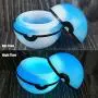 Helleuchte Pokeball Wachsöl Silikonbehälter Antihaft-Behälter für Kräuter-Stashes, Harzkonzentrate, Pillen, Lippenbalsam (Helleuchte Pokeball)