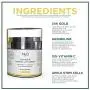 Crème Or 24K - Lissage & Raffermissement du Visage | Crème Anti-Rides pour Femmes & Hommes | Resserre & Affirme | Utilisable comme Hydratant Quotidien pour Réduire l'Apparence des Rides et des Lignes de Rides ● 50ML