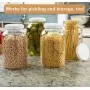 Paquet de 2 Pots en Verre de 1 Gallon avec Couvercle Plastique Étanchable, Tissu de Muslin, Bandes de Rubber - Fabriqué aux États-Unis - Large Ouverture - BPA Free - Kombucha, Kimchi, Kefir, Conserve, Thé Frais au Soleil, Fermentation, Conservation Alimen Paquet de 2 Pots en Verre de 1 Gallon avec Couvercle Plastique Étanchable, Tissu de Muslin, Bandes de Rubber - Fabriqué aux États-Unis - Large Ouverture - BPA Free - Kombucha, Kimchi, Kefir, Conserve, Thé Frais au Soleil, Fermentation, Conservation Alimen