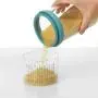 Bocal de Rangement en Verre Brabantia avec Tasse Mesurante, 1L, Vert Menthe, 10,4 x 10,4 x 23 cm Bocal de Rangement en Verre Brabantia avec Tasse Mesurante, 1L, Vert Menthe, 10,4 x 10,4 x 23 cm