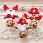 Liouhuble Christmas Candy Storage Can Decor For Home Gift Biscuit Food Storage Jar (Snowman)