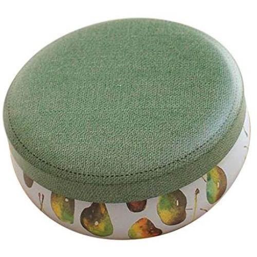 Metall-Zinn-Karamell-Kaffee-Zucker-Behälter-Glasbehälter-Aufbewahrungsbox NEU - Dunkelblaue Deckel, 8,8 x 3,5 cm