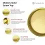 Mimi Pack 24 Pack Tins 8 oz Shallow Round Tins with Solid Screw Lids Empty Tin Containers Cosmetics Tins Party Favors Tins and Food Storage Containers (Gold)