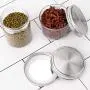 2 Stück Edelstahl Weitmuнд Mason Jar Deckel mit Dichtung für Mason Canning Ball Gläser