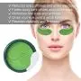 Grüner Tee Matcha Gesichtsmaske, 30 Paar Kollagenpflaster zur Faltenreduktion, Anti-Aging, Augenringe, Schwellungen und müde Haut – Gesichtspflegegel Pads zur Behandlung von dunklen Augenringen und lässiger Haut.