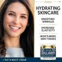 Collagen Cream - Anti-Aging Face Moisturizer for Women - Made in USA - Day & Night Moisturizer for Face - Marine Collagen Face Cream - Antiwrinkle Face Cream - Collagen Face Cream with Vitamin E