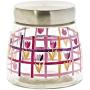 Sahara Storage Jar, Candy Jar with Aluminium Lid, Collection &quotNadia" , modern and unique style (ART GLASS powered by CRISTALICA)