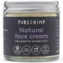 Natural Face Cream 2.1oz (60m)l by PureChimp - Recyclable Glass + Aluminium Lid - Jojoba & Sea Buckthorn - Vegan - Alcohol & Palm Oil Free For Sensitive Skin
