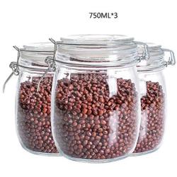 Glass Sealed Jars, Moisture-Proof Kitchen Food Containers, Storage Of Spices/Flower Tea/Oatmeal/Cereals