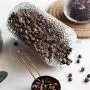 WH- Sealed Glass Jars Kitchen Snack Fresh Coffee Beans Tea Powder Grains Accommodated Classified Storage Tanks Of Various Sizes (Size : 400ML) WH- Sealed Glass Jars Kitchen Snack Fresh Coffee Beans Tea Powder Grains Accommodated Classified Storage Tanks Of Various Sizes (Size : 400ML)