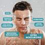 Clay Facial Mask Men - Moisturizing and Hydrating Face Care - Anti Aging for Scar Removal, Wrinkles, Fine Lines, Uneven Tone, and Dryness - Sensitive & Normal Skin - NECK UP AUSTRALIA Brighten Up