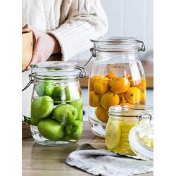 Yl Ly Glass Sealed Jar Dried Fruit Food Storage Tank With Lid Lemon Passion Fruit Enzyme Bottle Household Two 500Ml2