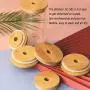 6 PCS Jar Lids with Straw Hole, Reusable Regular Mouth Bamboo Jar Lids Compatible with Mason Jar, with 4 PCS Stainless Steel Straw, Cleaning Brush and Bag for Drinking