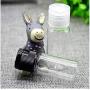 XINGZI 20PCS 15ml 0.5oz Empty Clear Plastic Bottle With Black Flip Cap Travel Sample Containers Vial Jars For Emollient Water Shower Gel Face Cream Emulsion