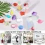 Reisegläser, TSA-Freie Reisegläser Set, 2,9 oz Dichtungsglas Reisegläser, Für Shampoo & Toilettenkulturen, Ideal Für Geschäfts- oder Persönlichkeitsreisen, Perfekt Für Outdoor-Aktivitäten