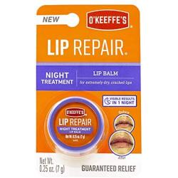 OKeeffes Lip Repair Night Treatment Lip Balm .25oz Jar