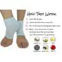 Moisturizing Socks for Cracked Heels - Aloe Socks to Treat Dry Feet Fast, Pain Relief for Rough Skin with Foot Lotion Spa Socks for Women Heel Repair & Mens Cracked Heel by ARMSTRONG AMERIKA (3 Pairs)