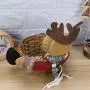 Weihnachts-Süßigkeitenkorb Xmas Aufbewahrungsbehälter Obstbehälter Korb Schale Weihnachtsfeier Geschenkhalter für Heimparty Dekoration (Elch)