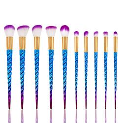 Makeup Brushes, Makeup Brush Set, MONOLED Premium Synthetic Makeup Brushes for Foundation Eye Face Eye Shadow Lip Concealer Liquid Powder Cream Blending Blush Cosmetics Brush Kit with Leather Bag