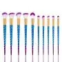 Pinceaux de Maquillage, Ensemble de Pinceaux de Maquillage, MONOLED Pinceaux de Synthétique Premium pour Fond de Teint, Yeux, Visage, Ombre à Paupières, Poudres, Lèvres, Estompage, Blush – Kit de Pinceaux de Maquillage avec Sac en Cuir