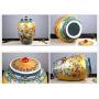 Cereal Containers Sealed Cans Ceramic Storage Jars Pickles Kimchi Jars Kitchen Purchase Box Candy Jars Containers