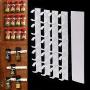 20 Clips Spice Gripper Bottles Jar Rack Holder Storage Wall Cabinet Door