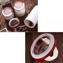 Plastic Sealed Jars, Kitchen Food Containers, Storage Spices/Oatmeal/Coffee Beans/Tea