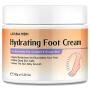Lagunamoon Foot Cream for Dry Cracked Feet, Urea, Vitamin E & Hyaluronic Acid Foot Moisturizer for Dry, Rough, Calloused, Cracked Feet Repair and Soften, Non-Greasy & Fast Absorbing, 5.3 oz