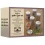 OXO KCSPJARSET Stainless Steel Spice Jars, One Size, Gray