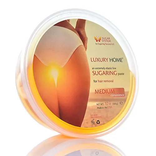 Sugaring Paste ''Luxury HOME'' – MEDIUM all purpose paste - Organic Hair Removal - Long Lasting Sugar Wax Sugaring Paste ''Luxury HOME'' – MEDIUM all purpose paste - Organic Hair Removal - Long Lasting Sugar Wax