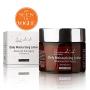 Daily Moisturizer, Organic & Natural Facial Moisturizer for Face, Neck & Décolleté & Hands. Anti Aging Cream with 15% Vitamin C for Collagen, Wrinkles & Hydrate Skin Effectively, by Candid Essentials