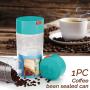 Professional Round Canister Coffee Bean Plastic Storage Bottles Home Jar Preservation, Kitchen Canisters Ceramic - Glass Food Storage Jars, Sugar Container, Glass Jar With Glass Lid, Jars For Spices