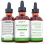 goPure Hyaluronic Acid Serum for Face - Anti Aging Serum with Vitamin C & E, Green Tea - Anti Wrinkle Hydrating Serum - Facial Moisturizer Collagen Serum - Helps Hydrate and Plump the Skin