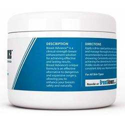 Breast Advance Natural Bust Enlargement/Enhancement Cream, 4 Fluid Ounce