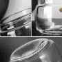 Agelloc Plastic Pressed Vacuum Food Storage Tanks Sugar Coffee Tea Storage Jar Container Candy Sealed Canister Can Box (11x9.2cm) Agelloc Plastic Pressed Vacuum Food Storage Tanks Sugar Coffee Tea Storage Jar Container Candy Sealed Canister Can Box (11x9.2cm)