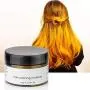 Cire de coloration capillaire MOFAJANG, Crème de Mise en Forme Naturelle, Lavable Facilement, Cire Temporaire pour Soirée, Cosplay & Halloween, Club, 4.23 oz (Or) Cire de coloration capillaire MOFAJANG, Crème de Mise en Forme Naturelle, Lavable Facilement, Cire Temporaire pour Soirée, Cosplay & Halloween, Club, 4.23 oz (Or)