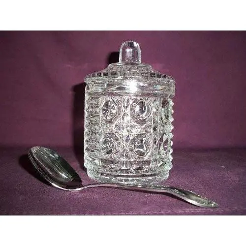 Jam Jar With Cover And Spoon Jam Jar With Cover And Spoon