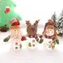 JIJIKOKO Christmas Transparent Candy Jar Home Decoration Collectible Dolls Desktop Ornament Desktop Ornaments Candy Storage Small Cookie Organizer Snack Boxes (C) JIJIKOKO Christmas Transparent Candy Jar Home Decoration Collectible Dolls Desktop Ornament Desktop Ornaments Candy Storage Small Cookie Organizer Snack Boxes (C)