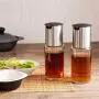 Kitchen Food Storage Jar Airtight Food Storage Kitchen Glass Jar Moisture-Proof Home Multi-Purpose Jam Bottle Cruet Leakproof Glass Oil Pot Vinegar Pot