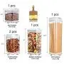 Food Storage Containers with Lids, 5 Pieces Set Airtight Food Containers, Interchangeable Lock Design Food Storage Containers with Lids, 5 Pieces Set Airtight Food Containers, Interchangeable Lock Design