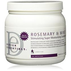 Design Essentials Rosemary & Mint Stimulating Super Moisturizing Conditioner For Dry, Brittle Hair - 32 Oz