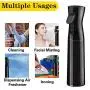 16oz Spray Bottle for Hair, Continuous Spray Bottle 360 Misting Stylist Sprayers for Barber Empty Mister Spray Bottle for cleaning, Planting, Hair styling 16oz Spray Bottle for Hair, Continuous Spray Bottle 360 Misting Stylist Sprayers for Barber Empty Mister Spray Bottle for cleaning, Planting, Hair styling