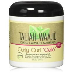 Taliah Waajid Curly Curl Gelo, 6 Ounce