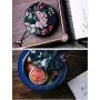 ETERLY Retro Hand-Painted Storage Jars,Ceramic Tea Canister Spices Candy Coffee Nuts Tea Caddy 2 pcs with Gifts Box-B 11x13cm(4x5inch) (Color : C, Size : 11x13cm(4x5inch)) ETERLY Retro Hand-Painted Storage Jars,Ceramic Tea Canister Spices Candy Coffee Nuts Tea Caddy 2 pcs with Gifts Box-B 11x13cm(4x5inch) (Color : C, Size : 11x13cm(4x5inch))